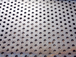 the perforated sheet